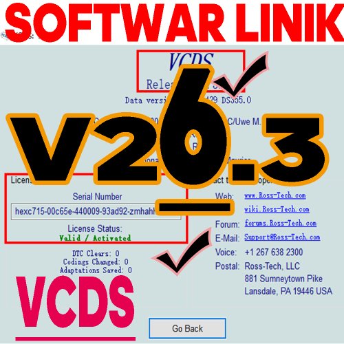 Image of VAG COM OBD2 Scanner with VCDs 2026 Software Update – VAG HEX V2 USB Interface for VW, Audi, Skoda, Seat – Unlimited VIN Support, Multilingual Diagnostic Tool