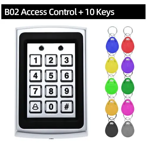 B02 avec 10 touches