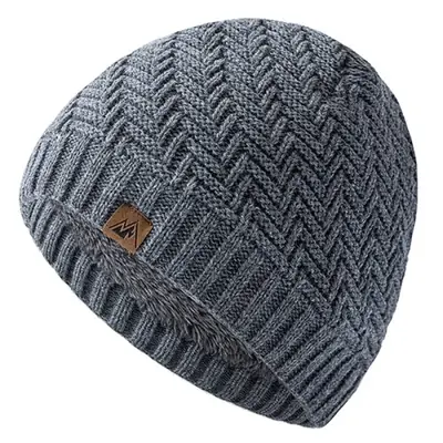 Image de Chapeau Hiver Unisexe - Tricoté & Doublé Fourrure