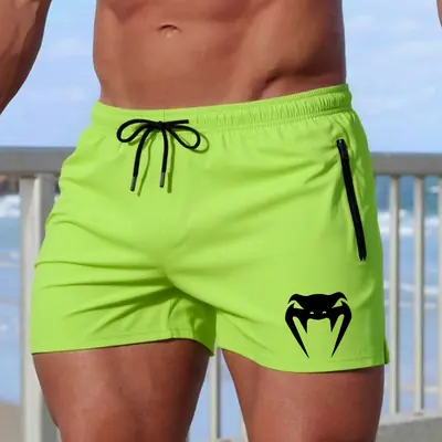 Image de Maillot de Bain Homme Imprimé Serpent - Style Été