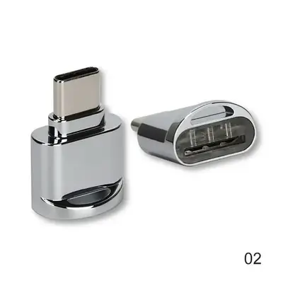 Image de Lecteur de Carte Micro SD USB-C Portable