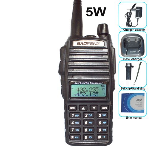 Image de Talkie-Walkie Baofeng UV-82 - 8W VHF/UHF pour Radio Amateur & Chasse