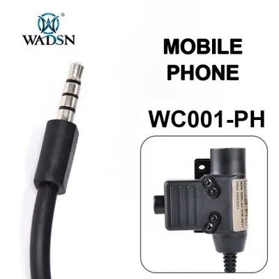 Image de Adaptateur Casque Tactique U94 PTT pour Talkie-Walkie