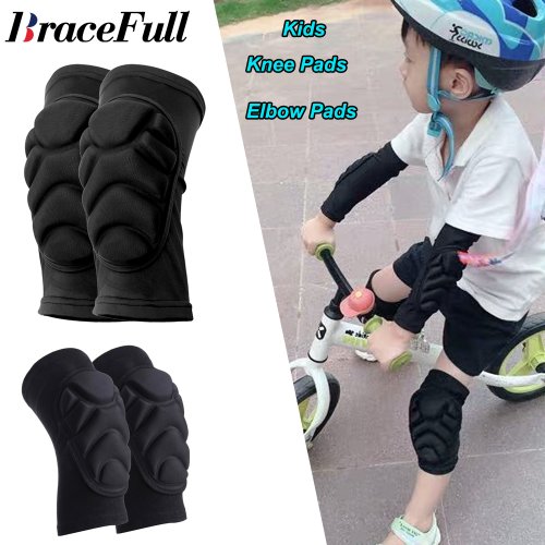 Immagine di Ginocchiere e Gomitiere per Bambini - Set Protettivo Morbido e Sicuro per Attività Sportive come Pattinaggio, Ciclismo, Calcio e Pallavolo