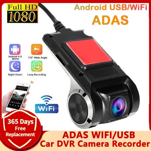 Afbeelding van HD Dashcam met WiFi & 4K Opname voor Auto