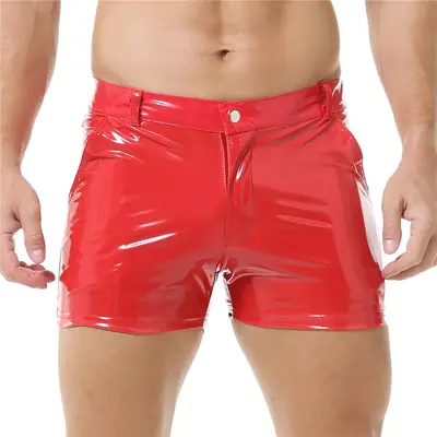 Image de Short PVC Brillant Homme - Style Disco & Danse