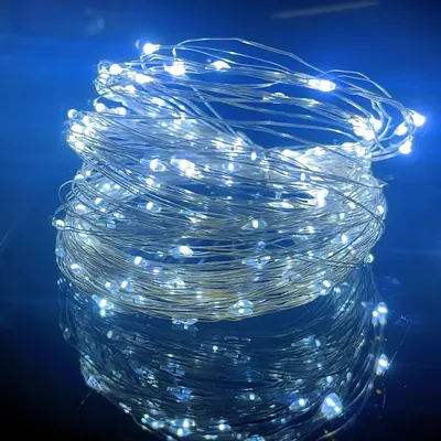 Image de Guirlande LED Étanche 5m - Lumière Féerique pour Fêtes & Noël