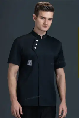 Image de Veste de Chef Respirante - Uniforme Pro Cuisine