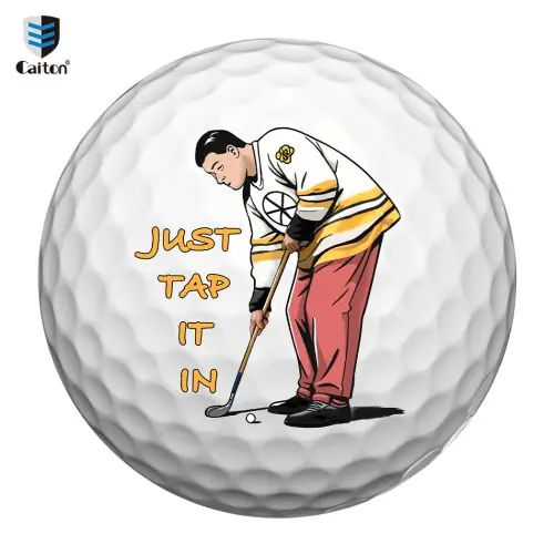 Image de Lot de 4 Balles de Golf Design Uniques - Cadeau Original pour Hommes
