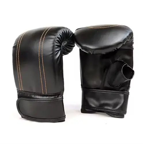 Image de Gants de boxe en cuir PU unisexe pour entraînement et combat