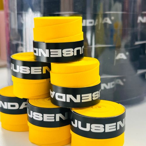 Immagine di Set da 12 Overgrip Antiscivolo per Racchetta da Tennis, Padel e Badminton – Fascette di Ricambio in Gomma Morbida con Adesivo Resistente all'Umidità