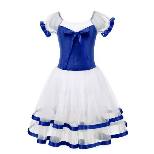 Image de Tutu de Ballet Jaune pour Filles - Costume de Danse Féérique