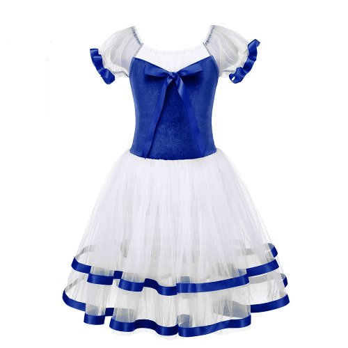 Image de Tutu de Ballet Jaune pour Filles - Costume de Danse Féérique