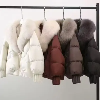 Parka Hiver Femme Col Fourrure - Chaud & Élégant
