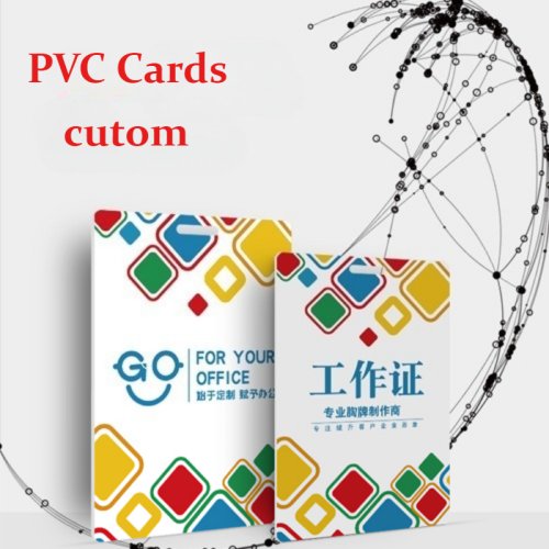 Zdjęcie Personalizowane Karty Identifikacyjne z PVC – Mix Wzorów, Drukowalne, Niestandardowe, Idealne na Wystawy, VIP i Zgłoszenia