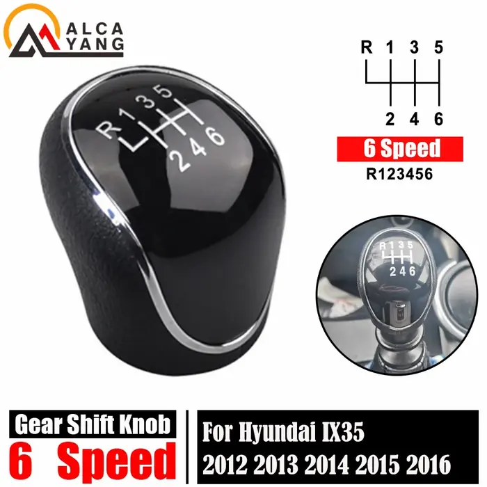 Image de Pommeau de levier de vitesse pour Hyundai IX35