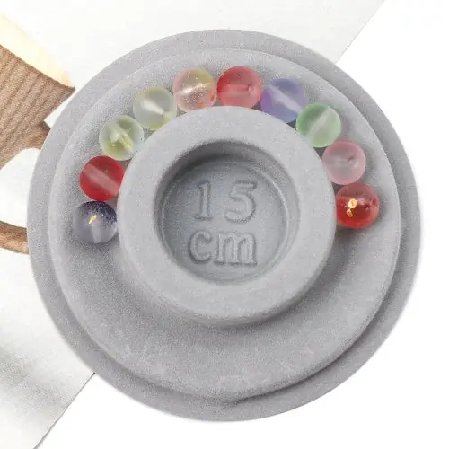 Image de Bracelet à Faire Soi-Même - Kit Créatif avec Plaque Ronde et Perles
