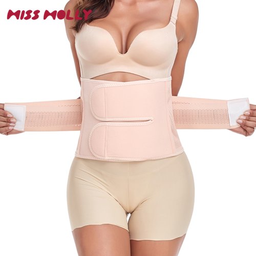Immagine di Cintura postpartum Cintura di recupero sezione C Supporto per la schiena Fascia per la pancia Fascia per la pancia Shapewear Legante addominale Cincher post-chirurgia