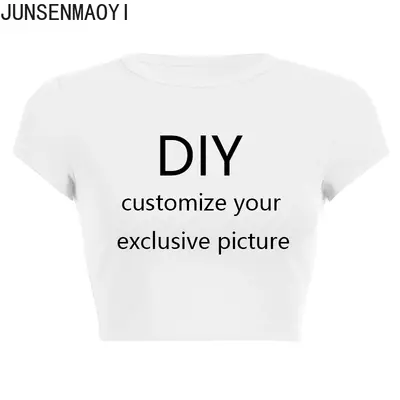 Image de T-Shirt Femme Court Personnalisable - Design Unique & Mode Été