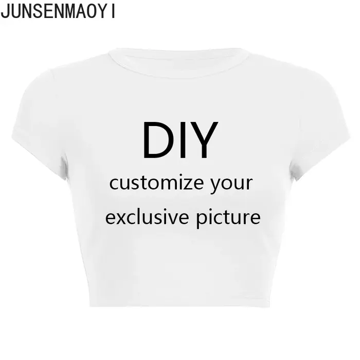 Image de T-Shirt Femme Court Personnalisable - Design Unique & Mode Été