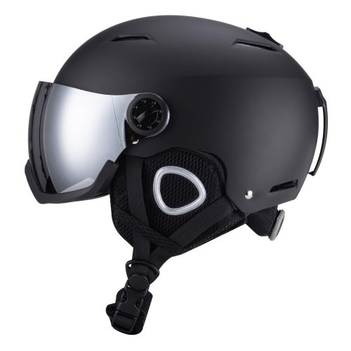 Imagen de Casco de Esquí y Snowboard Nuevo 2026 con Gafas Integradas, Diseño Cálido y Protección ABC EPS, Moldeado Integralmente para Deportes de Invierno