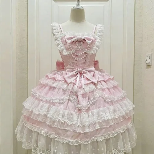 2221 Nur rosa Kleid