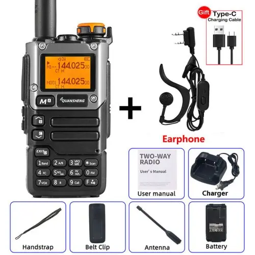 Image de Talkie-Walkie Quansheng UV K5/K6 - Radio Bidirectionnelle Longue Portée