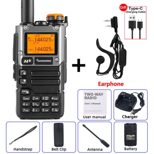 Immagine di Quansheng UV-K5/K6: Walkie Talkie Potente e Versatile per Comunicazioni a Lungo Raggio