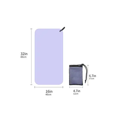 Image de Serviette Microfibre Ultra-Absorbante - Séchage Rapide