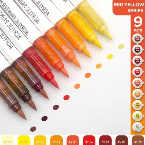 Rojo amarillo serie