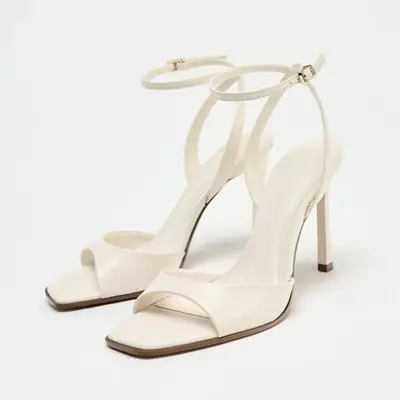 Image de Talons Hauts Élégants à Bride Cheville - Bout Carré Femme