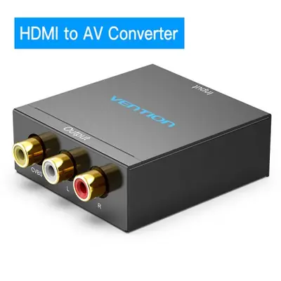 Image de Convertisseur AV vers HDMI + RCA - Adaptateur Vidéo USB