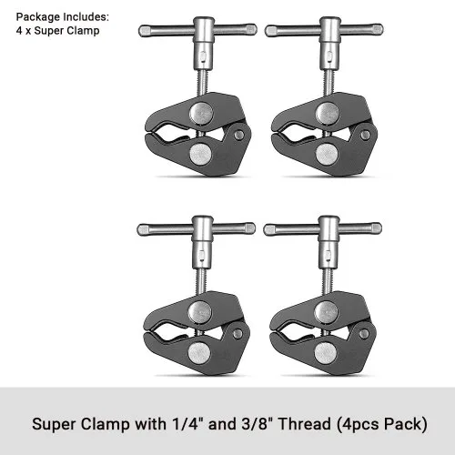 4 pz super abrazadera