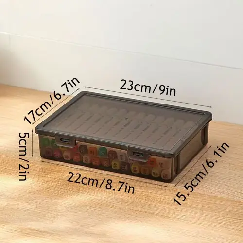 Image de Boîte de Rangement Transparente Grande Capacité