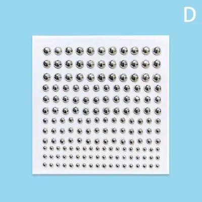Image de Faux Piercings Adhésifs Visage - Look Punk Sans Perforation