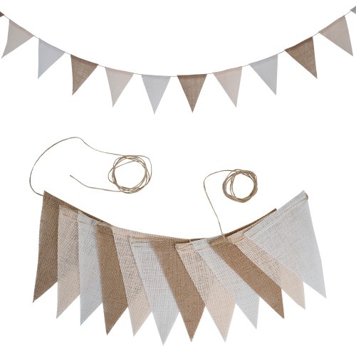 Image de Drapeaux Vintage pour Mariage & Carnaval - Décoration Festive