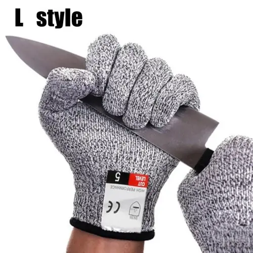 Image de Gants Anti-Coupure Niveau 5 - Protection Maximale pour Travaux Risqués