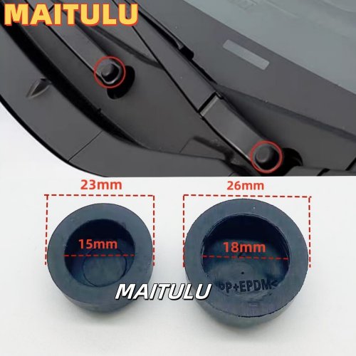 Image de Boulon de Couvercle pour Bras d'Essuie-Glace Avant - Compatible Honda