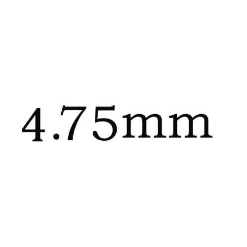 4.75mm 1000pcs