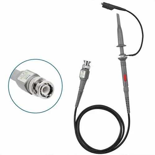 Image de Sonde Oscilloscope 100MHz - Précision Ultra-Haute avec Pince Crocodile