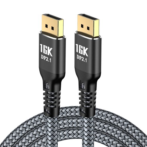Image de Câble DisplayPort 8K 120Hz - Ultra HD pour PC, TV, Xbox