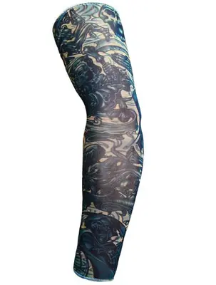 Image de Manches UV Tatouage 3D - Protection Solaire & Style