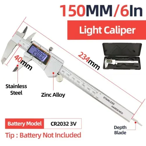 Calibre de précision Box Light