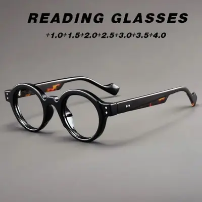 Image de Lunettes de Lecture Rétro Anti-Lumière Bleue