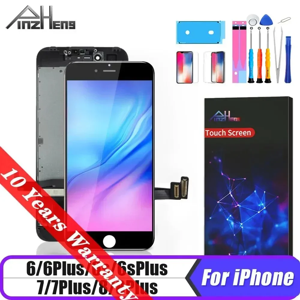 Image of High-Quality OEM LCD Screen Replacement for iPhone SE 2020, iPhone 8 Plus, 6, 6s, 7 Plus – In-Cell Display with 10-Year Warranty