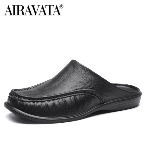 Bild von Männer Eva Hausschuhe Slip-On Flats Schuhe – Modische Strand-Sandalen & Komfortable Hause Schuhe in Größen 40–47