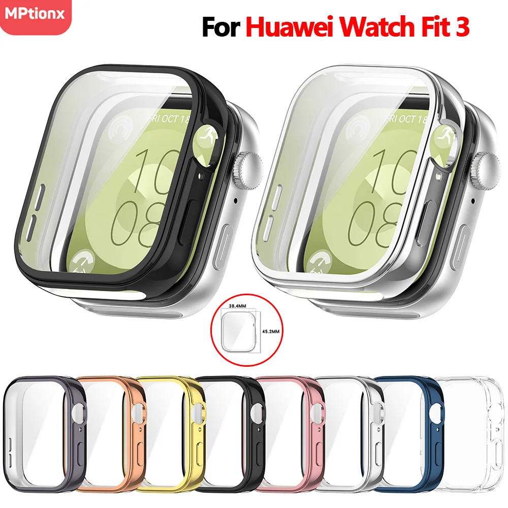 Bild von Schutzhülle für Huawei Watch Fit 3 – Vollabdeckung & TPU-Schutz