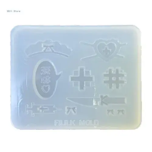 Image de Moule Silicone Artisanat - Création Facile d'Accessoires en Époxy