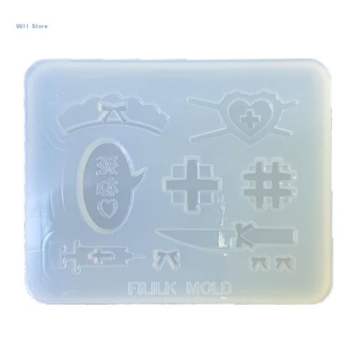Immagine di Stampo in Silicone per Accessori Epossidici Artigianali Fatti a Mano – Perfetto per Creazioni Uniche e Personalizzate