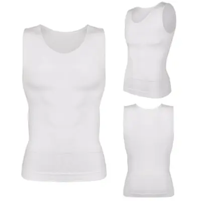 Image de Débardeur de Compression Homme - Ventre Plat & Corps Modelé